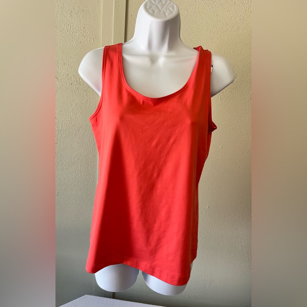 Sold…CHICO’S Coral Tank Top - Picture 1 of 8
